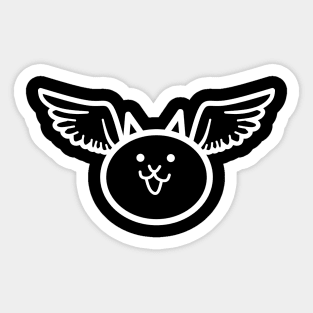 Bird Cat, Dark Sticker